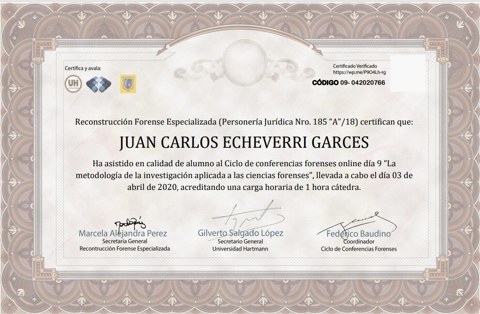 La metodología de la investigación aplicada a las ciencias forenses — Juan Carlos Echeverri Garcés